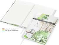 Notizbücher Note-Book A5 Natura, 4C-Digital Recycling
