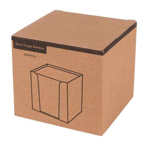 NEVER FORGET BAMBOO - Zettelbox
