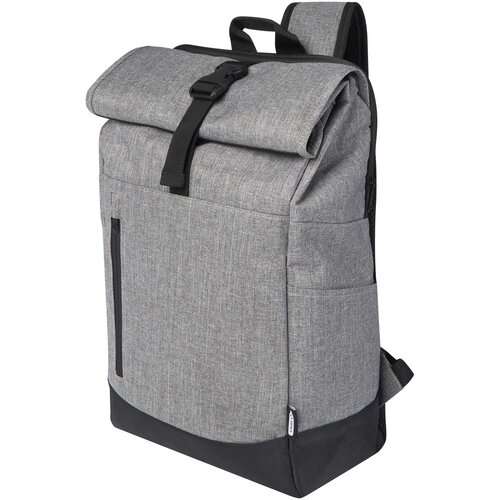 Libra 15,6&quot; GRS recycelter Rolltop Laptop-Rucksack 12L