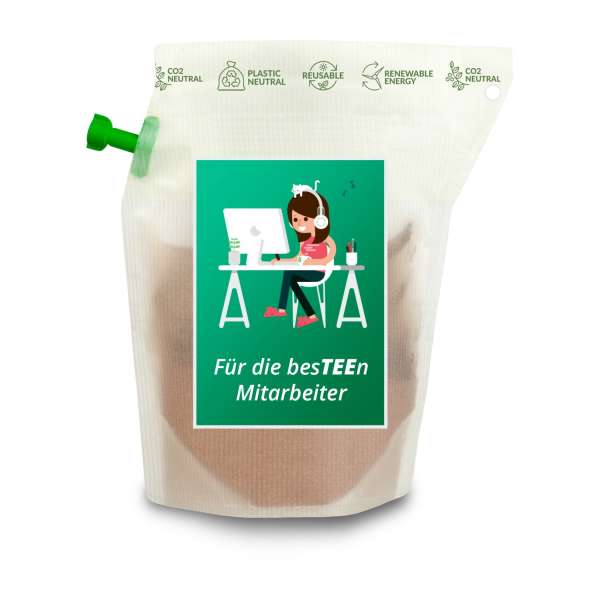Tee-Brühbeutel für die besTEEn Mitarbeiter