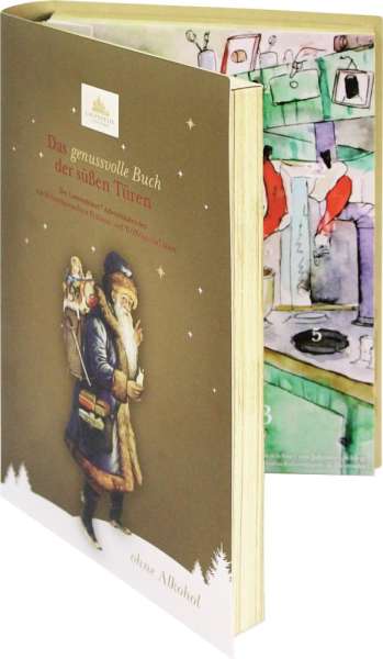 Adventskalender &quot;Buch&quot; ohne Alkohol 340g