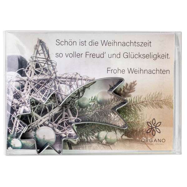 Backförmchen in der Box - Winter - Schneemann