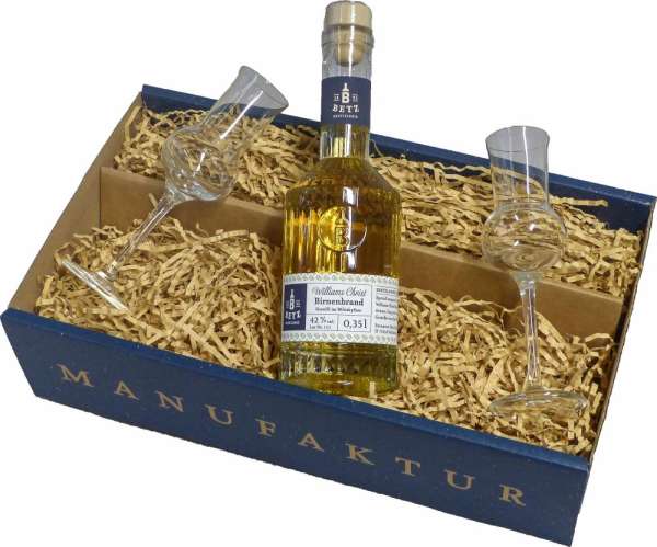 Edelbrand Präsentset &quot;Williams Birne&quot; 0,35 l