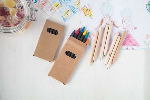 Liddy Wachsmalstift-Set (6-tlg.)