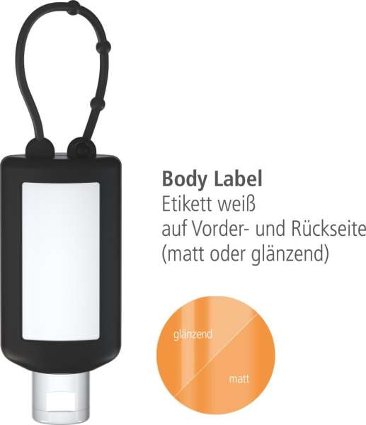 Sonnenmilch, 50 ml Bumper, Body Label (R-PET)
