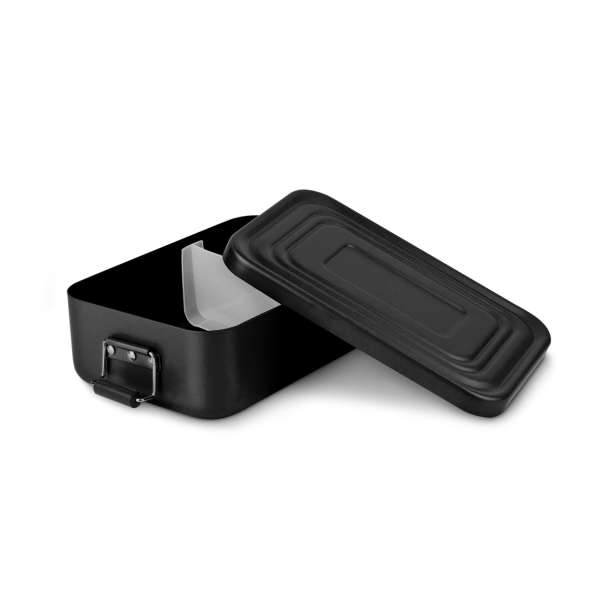 ROMINOX® Lunchbox Quadra Schwarz matt