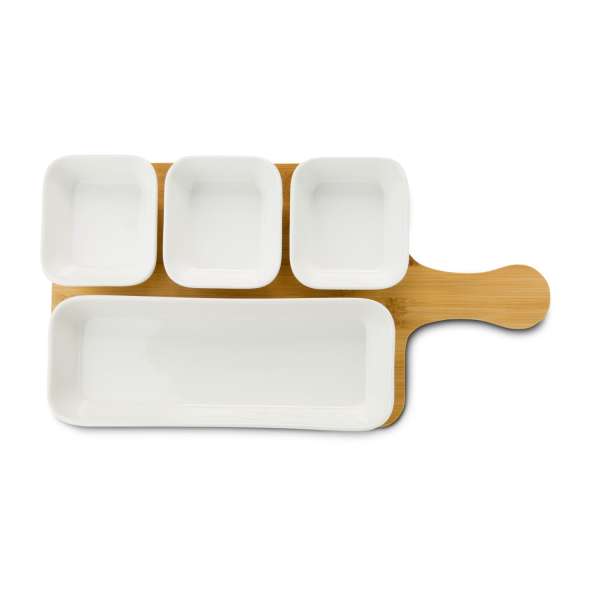 ROMINOX® Servierschalen Quattro Bamboo