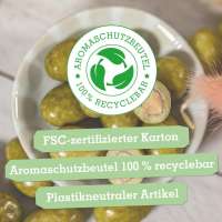 Vorschau: 2 Ostersnacks im Baumwollsäckchen Vorschau: 2 Ostersnacks im Baumwollsäckchen