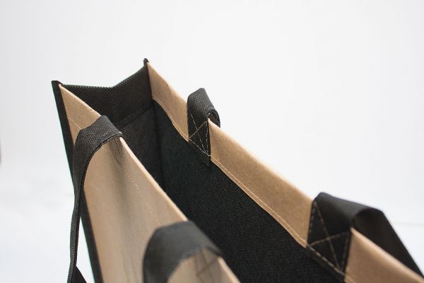 Tasche CALAIS Non-woven mit Papieroberfläche