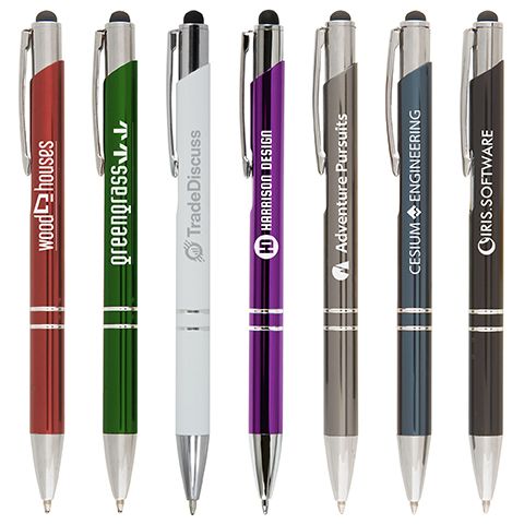 Crosby glänzend Touchpen - Gravur