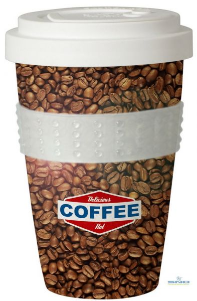 Porzellanbecher Coffee2Go, 13 cm