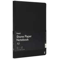 Karst® A5 Steinpapier Notizbuch mit festem Einband - quadratisch