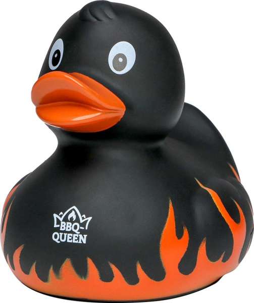 Quietsche-Ente Flammen BBQ-Queen