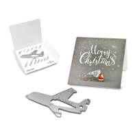 Flugzeug Merry Christmas