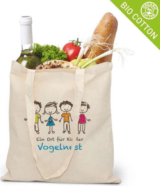 Einkaufstasche PERTH, BIO mit langen Griffen