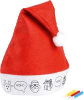 Filz-Weihnachtsmann-Mütze COLOURFUL HAT