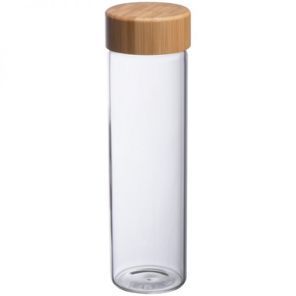 Glasflasche mit Bambusdeckel Santa Cruz