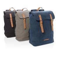 Vorschau: Canvas Laptop-Rucksack, PVC-frei Vorschau: Canvas Laptop-Rucksack, PVC-frei