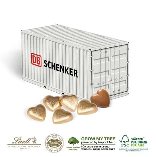 3D PRÄSENT „CONTAINER” - Lindt Herzen