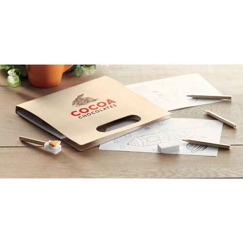 FOLDER2 GO Malset mit 6 Buntstiften