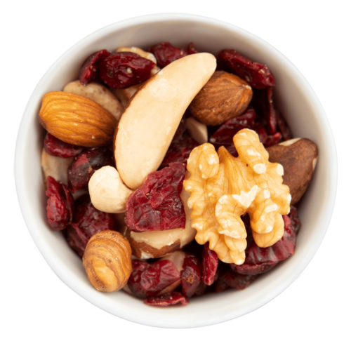 Weihnachts Edition - Edelnüsse &amp; Cranberries in der Faltschachtel