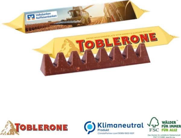 TOBLERONE Riegel im Werbeschuber, 35g