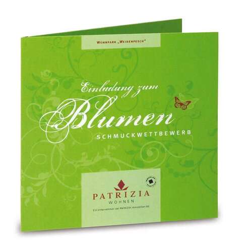 Green-Card mit Samen