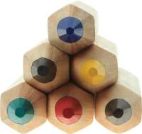 Vorschau: JUMBO Buntstifte, 6er Set, inklusive Rundumdruck Vorschau: JUMBO Buntstifte, 6er Set, inklusive Rundumdruck