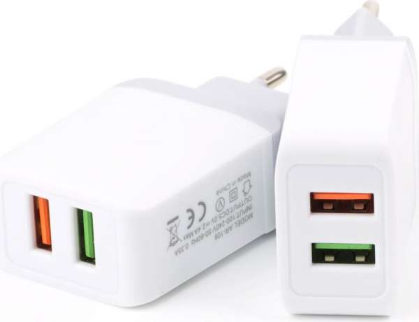 USB Netzstecker Duo