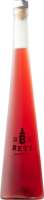 Roter Weinbergpfirsich-Likör 0,2 l in Flasche Cosmos, 25 % vol., gestrahlt