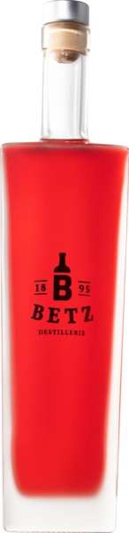 Roter Weinbergpfirsich-Likör 0,5 l in Flasche Mauritius, 25 % vol.