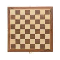 Vorschau: Faltbares Schachspiel aus Holz Vorschau: Faltbares Schachspiel aus Holz