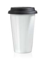 Becher ToGo Porzellanbecher, groß