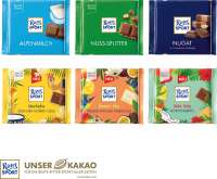 Ritter SPORT, 100 g Werbebanderole individuell