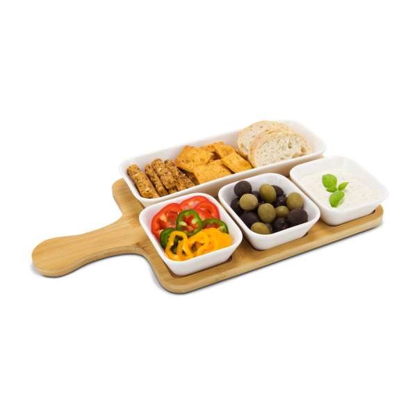 ROMINOX® Servierschalen Quattro Bamboo