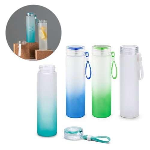 WILLIAMS. Flasche aus Borosilikatglas und Deckel aus AS 470 mL