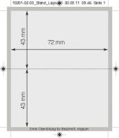 Chili Kärtchen 70 x 90 mm, 1-4 c Digitaldruck inklusive