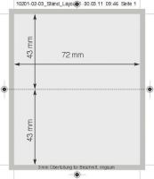 Salzpäckchen, 1-4 c Digitaldruck inklusive