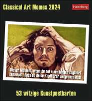 Classical Art Memes Postkartenkalender