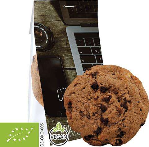 Bio Cookie Schoko-Cashew, ca. 25g, Flowpack