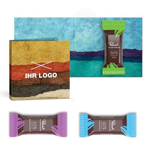 &quot;Rausch Plantagen&quot; Minis in Klappkarte klein