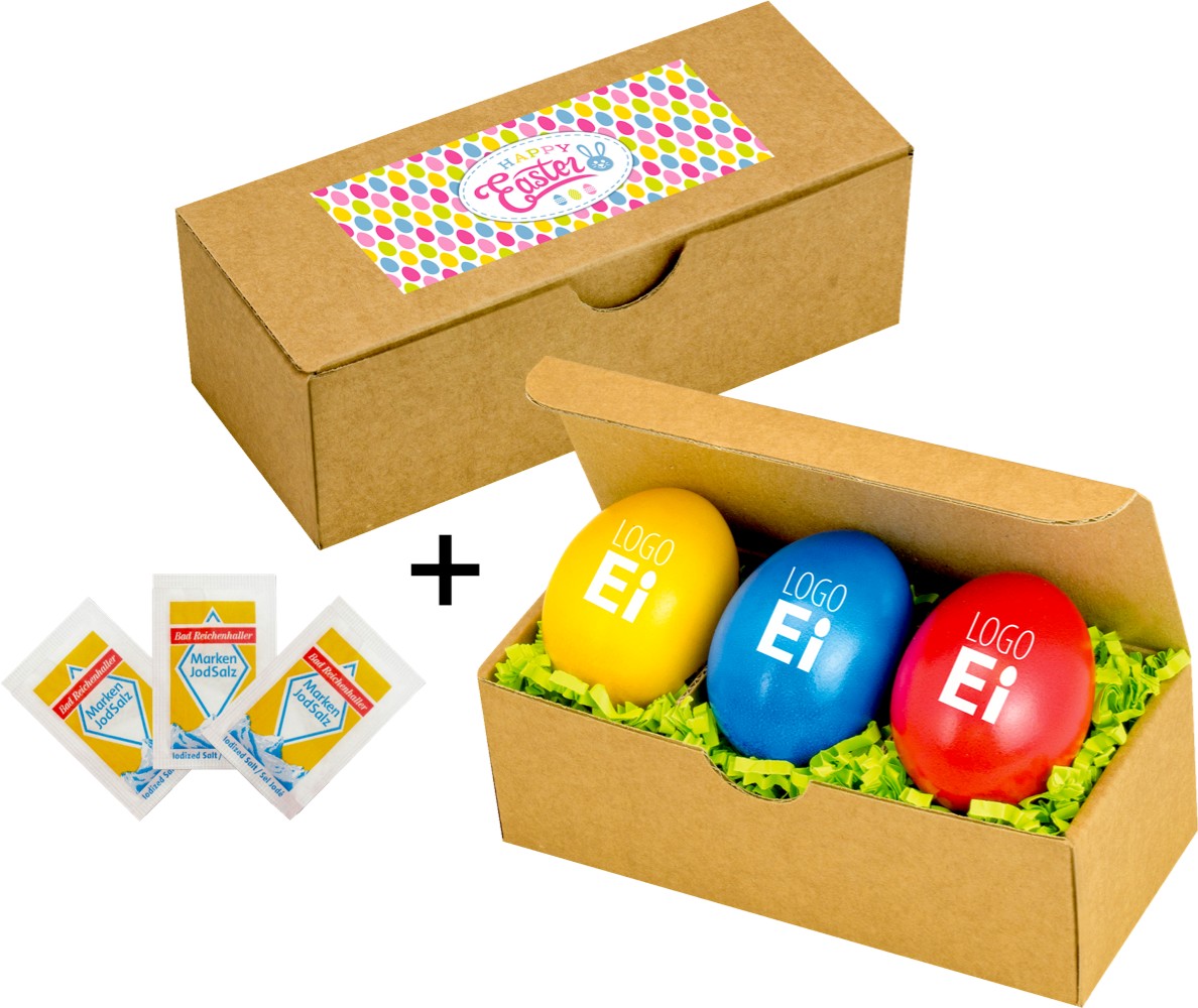 Exklusive Qualitäts-Eier mit Ihrem Logo
