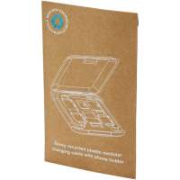 Vorschau: Savvy recyceltes modulares Ladekabel mit Telefonhalterung Vorschau: Savvy recyceltes modulares Ladekabel mit Telefonhalterung