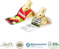 Werbe-Aufsteller Goldhase von Lindt, 10 g