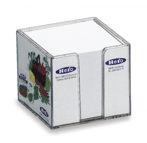 Doppelwandige Zettelbox