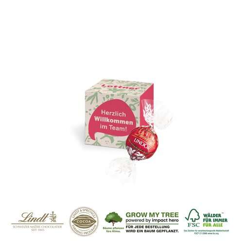 WERBEWÜRFEL - Lindt Lindor Pralinés
