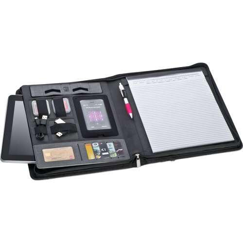 Schreibmappe mit Powerbank Elda