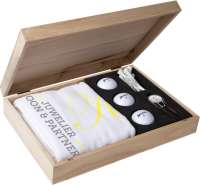 Golfzubehör Geschenkbox Exclusive wooden gift box