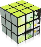Zauberwürfel Cube 3x3 57mm mit Digitaldruck auf allen Seiten