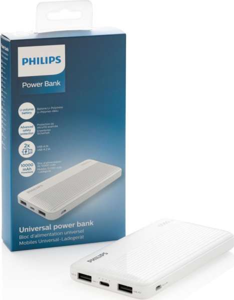 Philips 10.000 mAh Slim Powerbank